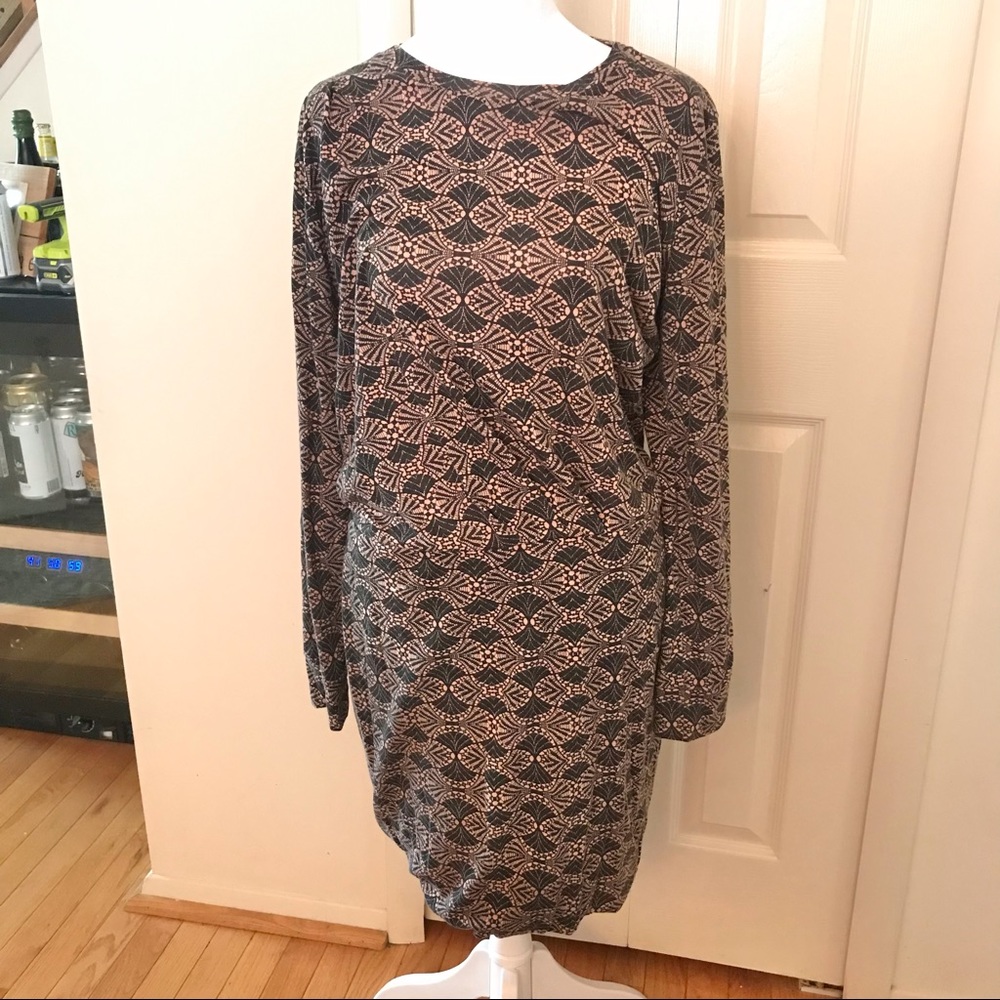 Long sleeve Joe Fresh dress, medium